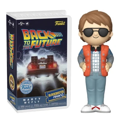Marty McFly Back to the Future Figure Blockbuster Rewind Funko 9 cm - RANDOM CHASE