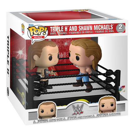 Ring w/ Triple H/Michaels WWE POP! Movie Moments Vinyl Figures 2-Pack SS  9 cm