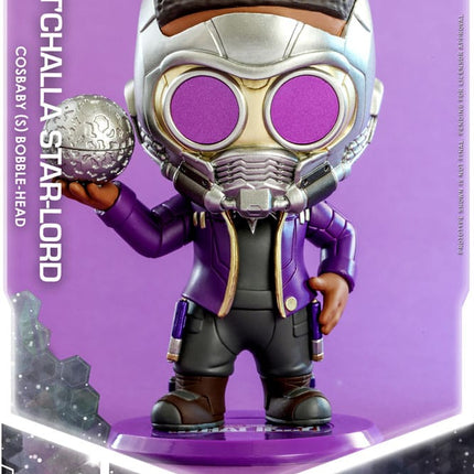 T'Challa Star-Lord Marvel What If...? Cosbaby (S) Mini Figure 10 cm
