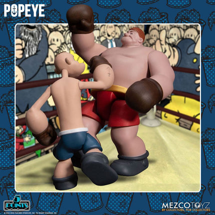 Popeye and Oxheart 5 Points Deluxe Figure Set 9 cm