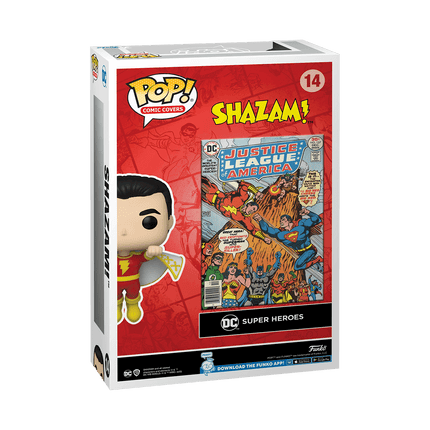 Shazam Funko Pop Comic Cover DC Figure 9 cm