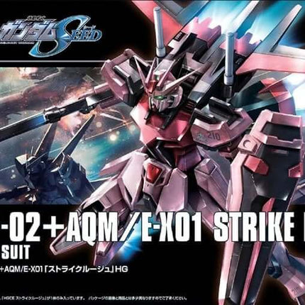 MBF-02 AQM E-X01 Strike Rouge Gundam Model Kit Bandai HGCE 1/144 13 cm