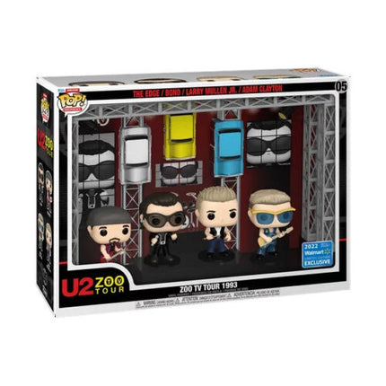 U2 - Zoo TV Tour (1993) Funko Pop momenty Deluxe Albums Rock - 05