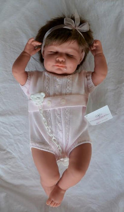 Reborn Doll Bambolotto Baby Dream Pink Marina e Pau 45 cm