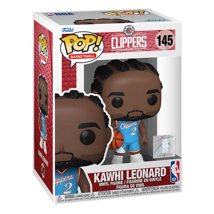 NBA Clippers POP! Figurka winylowa do koszykówki Kawhi Leonard (edycja miejska 2021) 9 cm -145