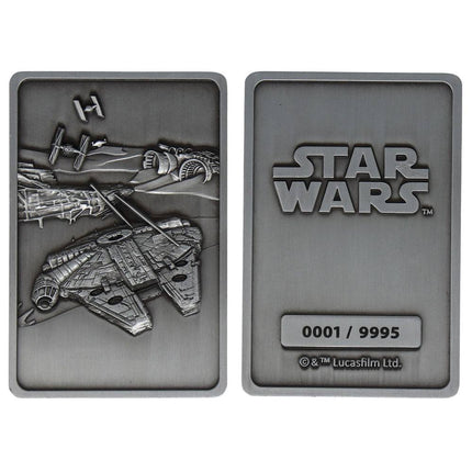 Star Wars Iconic Scene Collection Limited Edition Ingot The Millenium Falcon