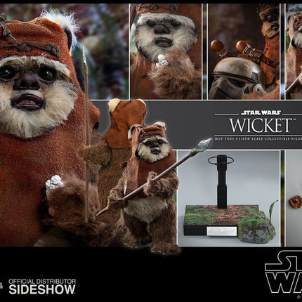 Wicket Star Wars Episode VI Movie Masterpiece Action Figure 1/6  15 cm