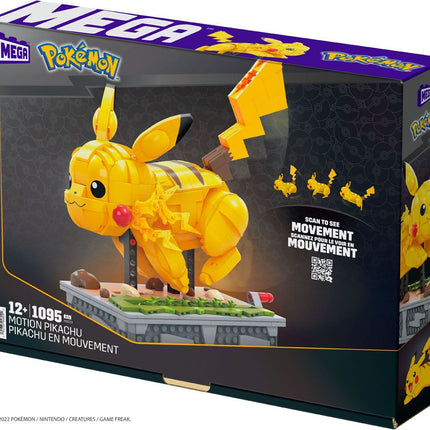 Pokémon Mega Construx Konstrukcja Ustawiona Ruch Pikachu