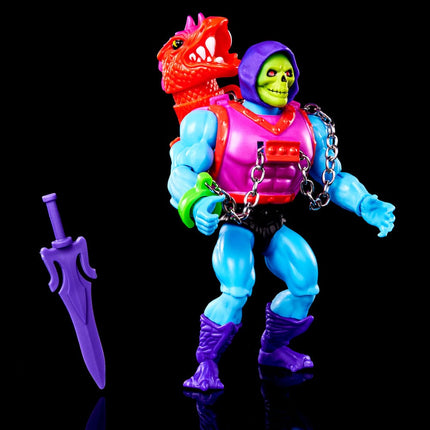 Dragon Blaster Skeletor Masters of the Universe Origins Deluxe Action Figure 14 cm