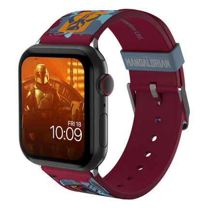Boba Fett Returns Star Wars: The Mandalorian Collection Smartwatch-Wristband Cinturino