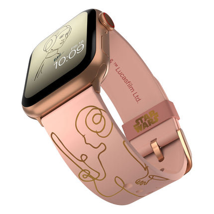 Leia Organa Rose Gold Star Wars Collection Smartwatch-Wristband Cinturino