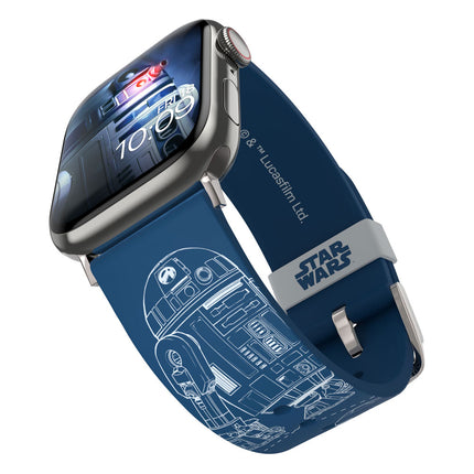 R2-D2 Blueprints Star Wars Collection Smartwatch-Wristband Cinturino