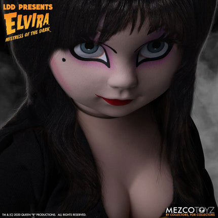 Elvira Mistress of the Dark Living Dead Dolls Lalka Elvira 25 cm