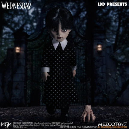 Wednesday Living Dead Dolls Lalka Wednesday Addams 25 cm